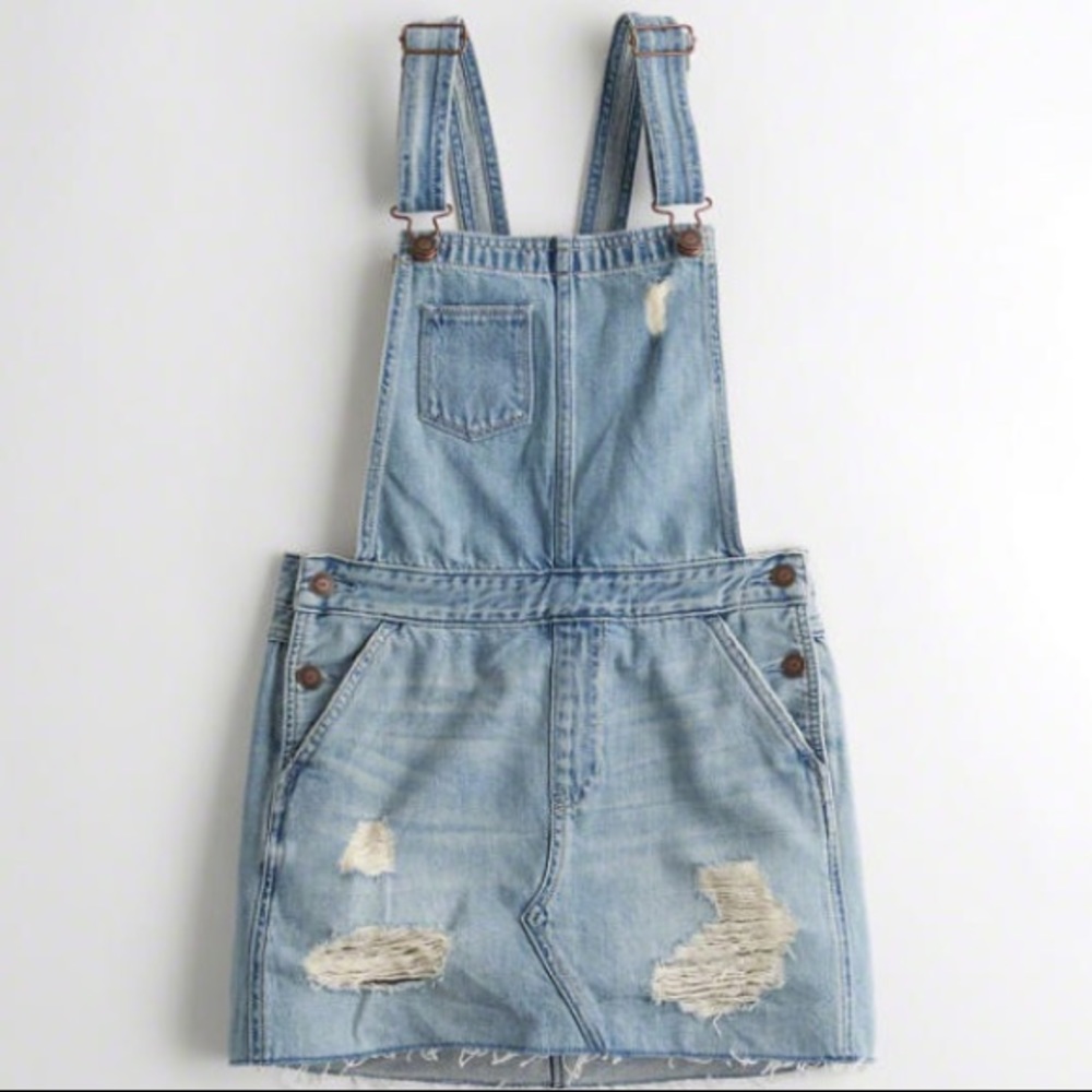 Denim overalls
